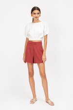 RAYEN DUO BUTTON HIGHWAIST SHORTS