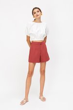RAYEN DUO BUTTON HIGHWAIST SHORTS