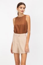 RAYEN DUO BUTTON HIGHWAIST SHORTS