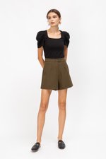 RAYEN DUO BUTTON HIGHWAIST SHORTS