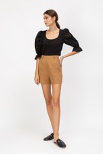 MIKO CROCHET PUFF SLEEVE TOP MIKO CROCHET PUFF SLEEVE TOP