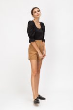 MIKO CROCHET PUFF SLEEVE TOP MIKO CROCHET PUFF SLEEVE TOP