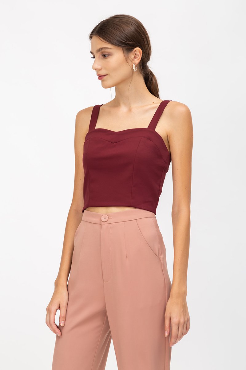 BEATRICE BUSTIER TOP