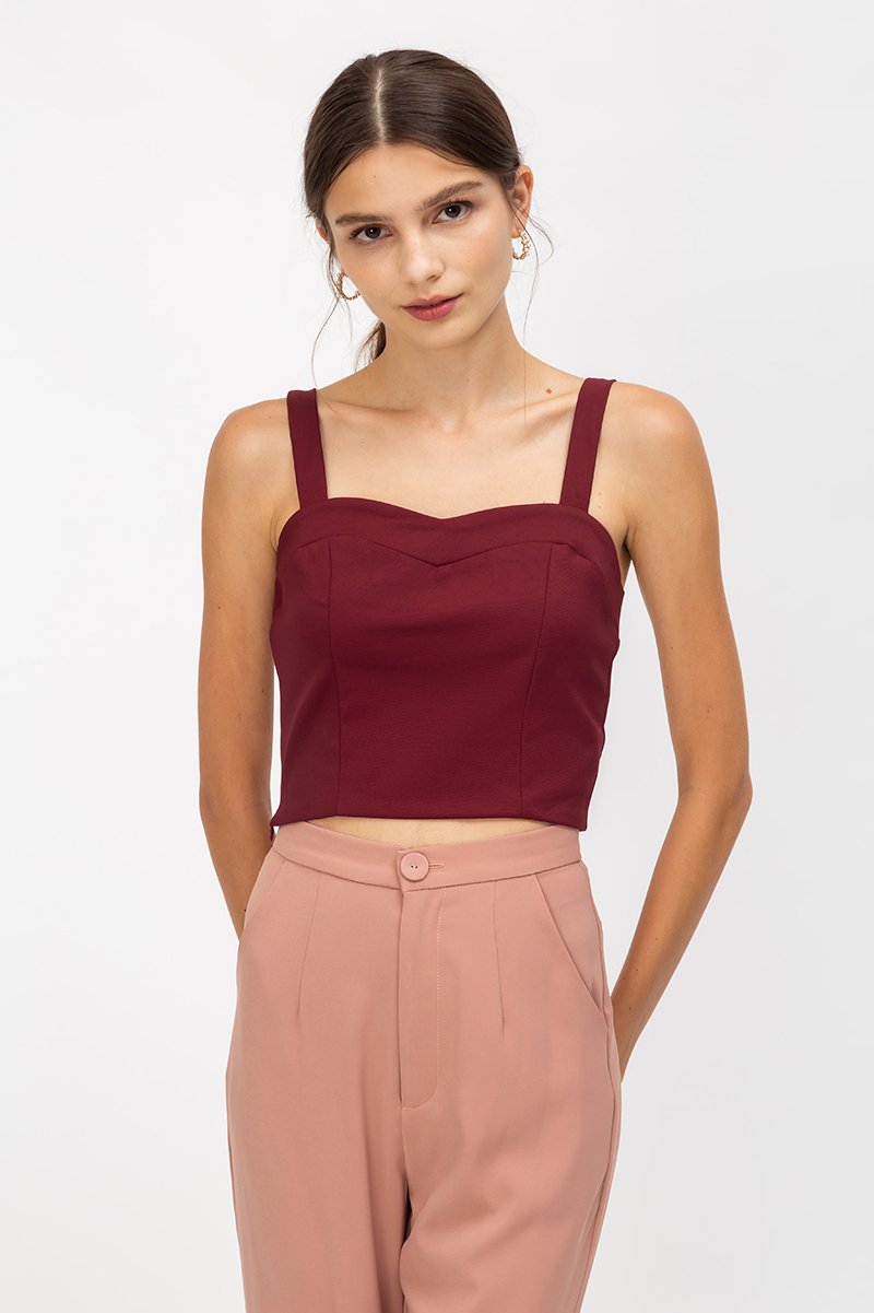 BEATRICE BUSTIER TOP