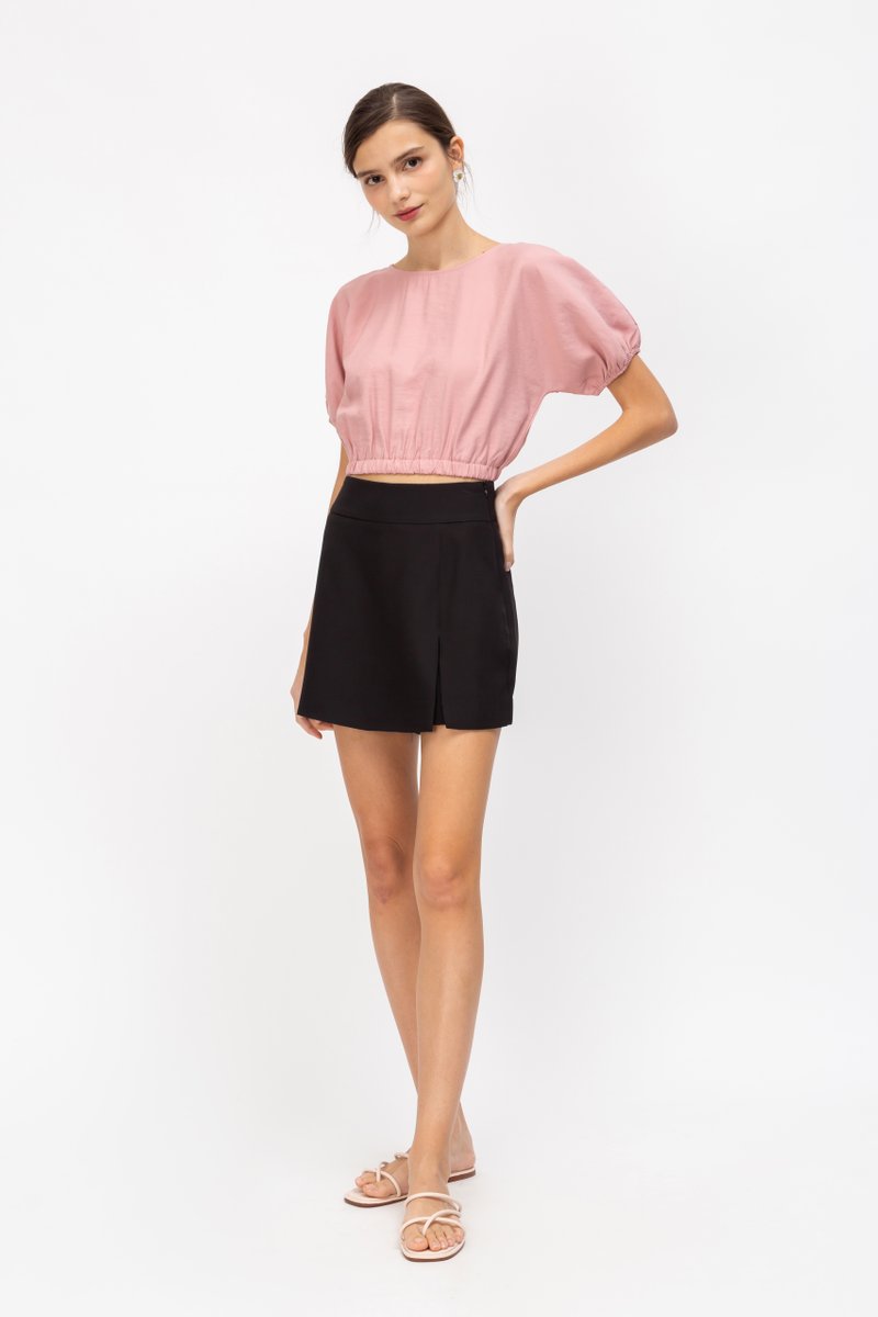 KARENO SIDE SLIT SKORTS