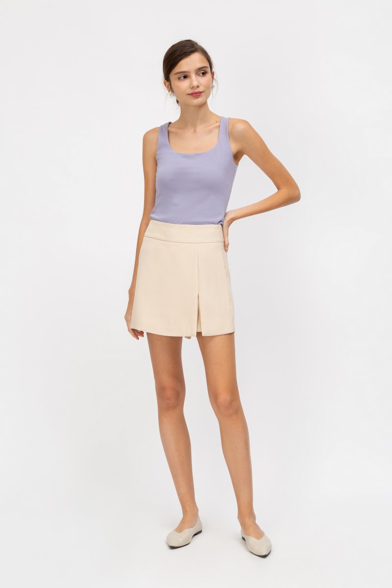 KARENO SIDE SLIT SKORTS