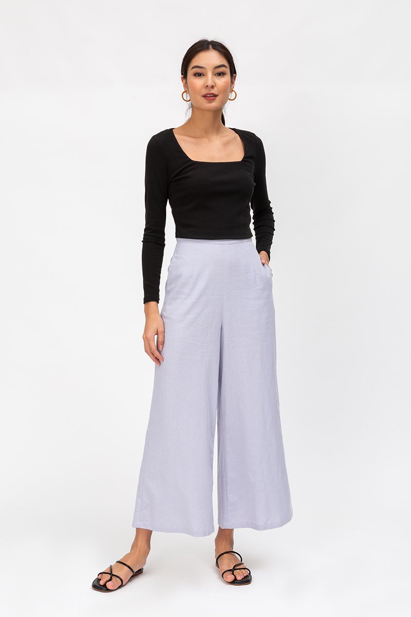 YENI SQUARENECK RIBBED TOP