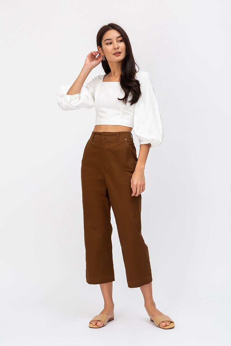 CRISTA STRAIGHT LEG PANTS