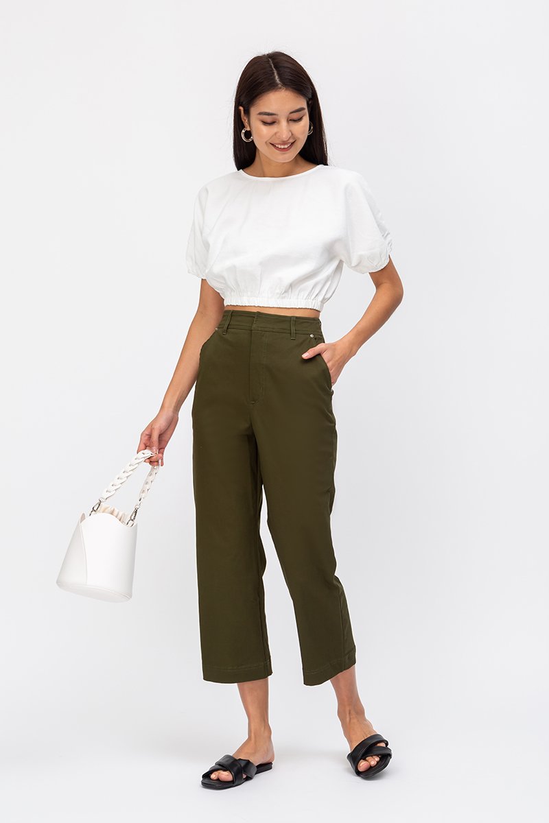 CRISTA STRAIGHT LEG PANTS