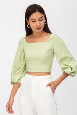 ELLE BALLOON SLEEVE TOP