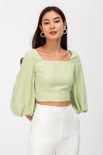 ELLE BALLOON SLEEVE TOP