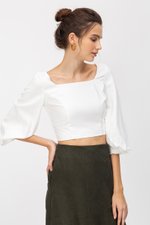 ELLE BALLOON SLEEVE TOP