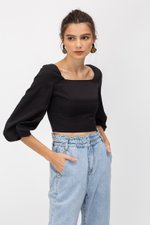 ELLE BALLOON SLEEVE TOP