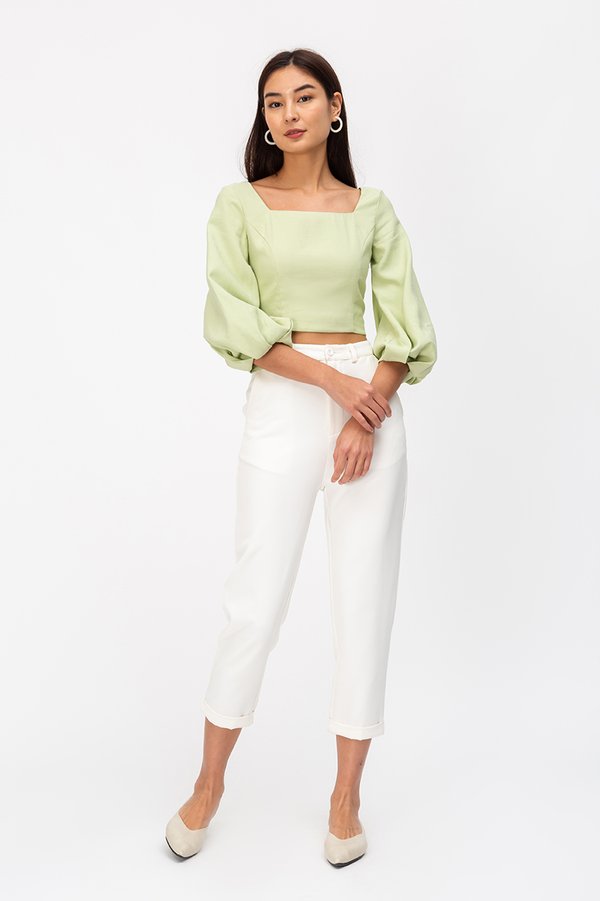 ELLE BALLOON SLEEVE TOP ELLE BALLOON SLEEVE TOP