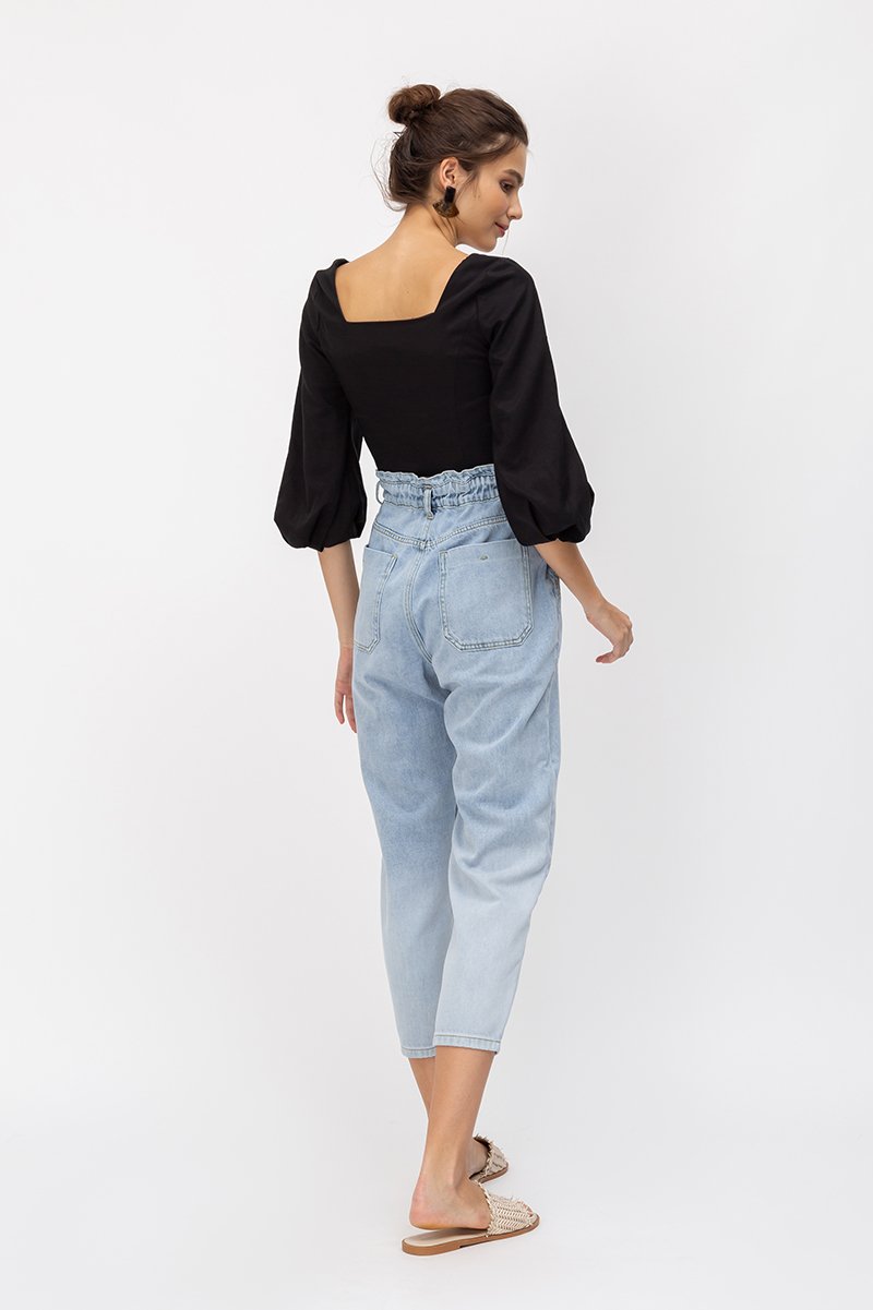 ELLE BALLOON SLEEVE TOP