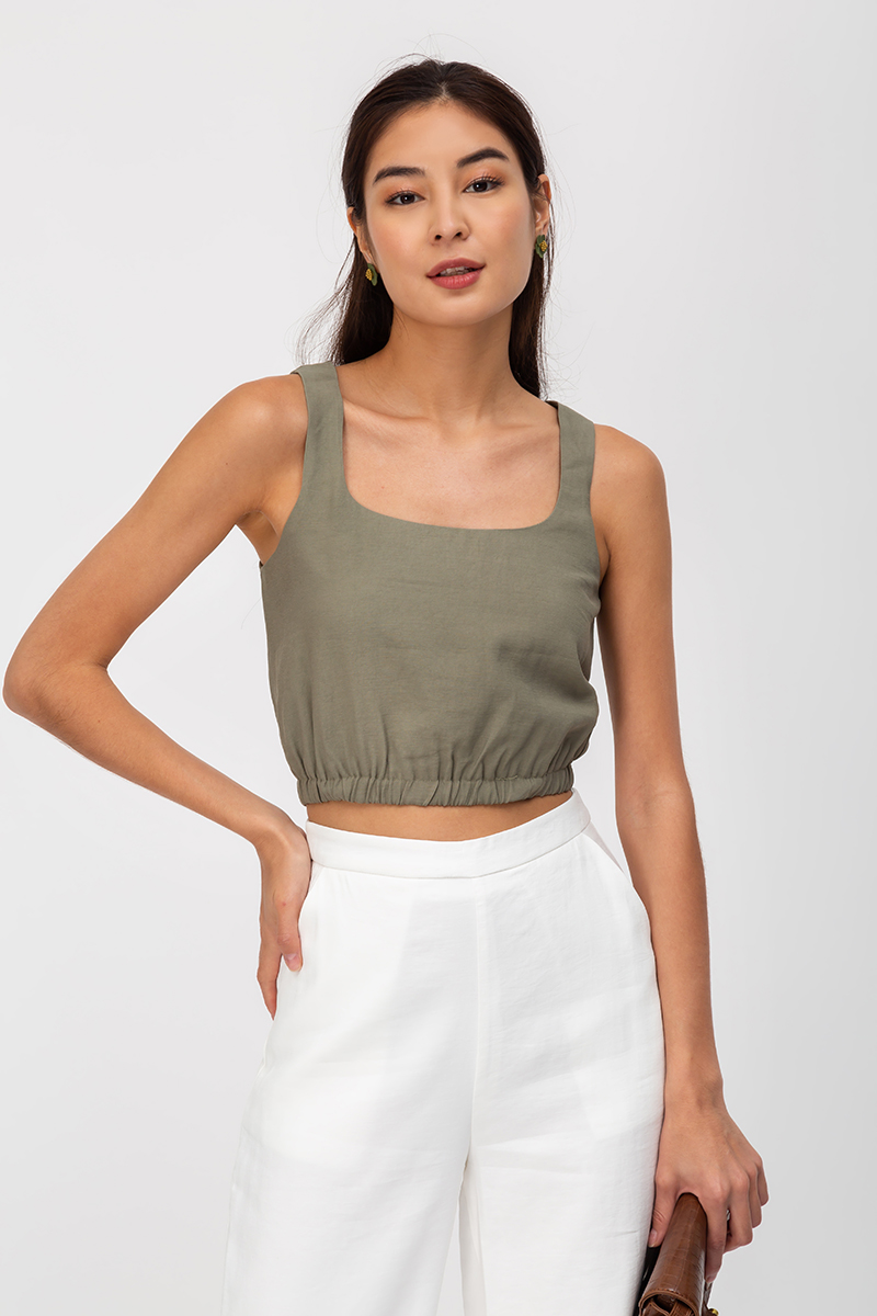 AUBRIE CROPPED TOP