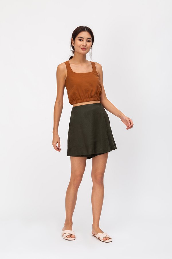 ADDISON LINEN SKORTS