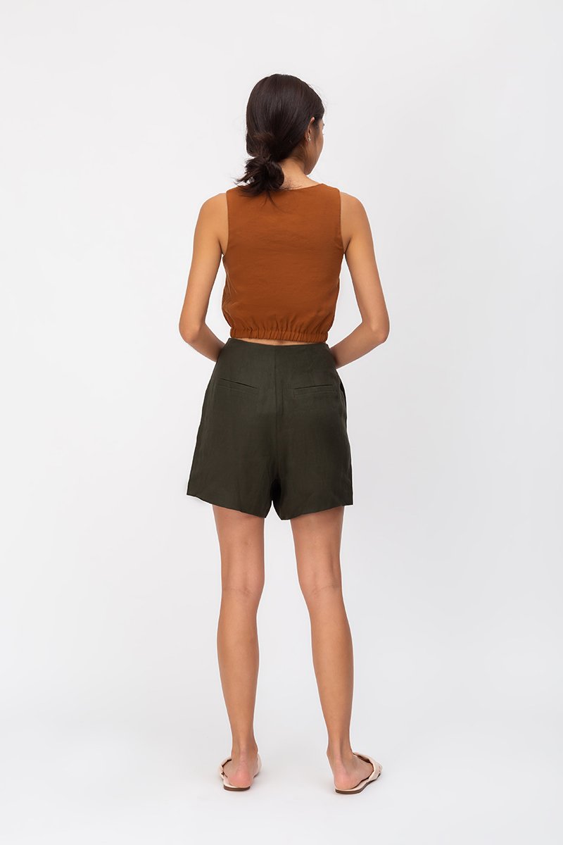 ADDISON LINEN SKORTS