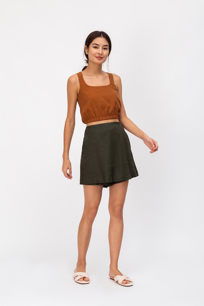 ADDISON LINEN SKORTS