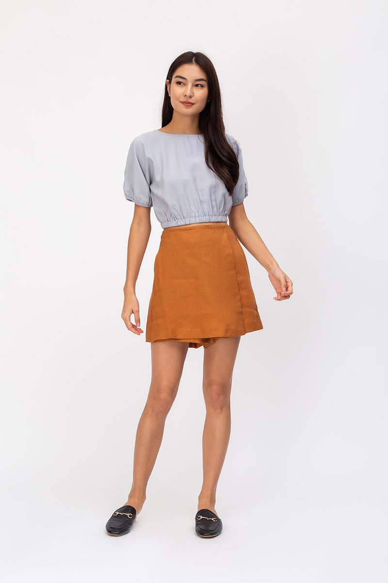ADDISON LINEN SKORTS