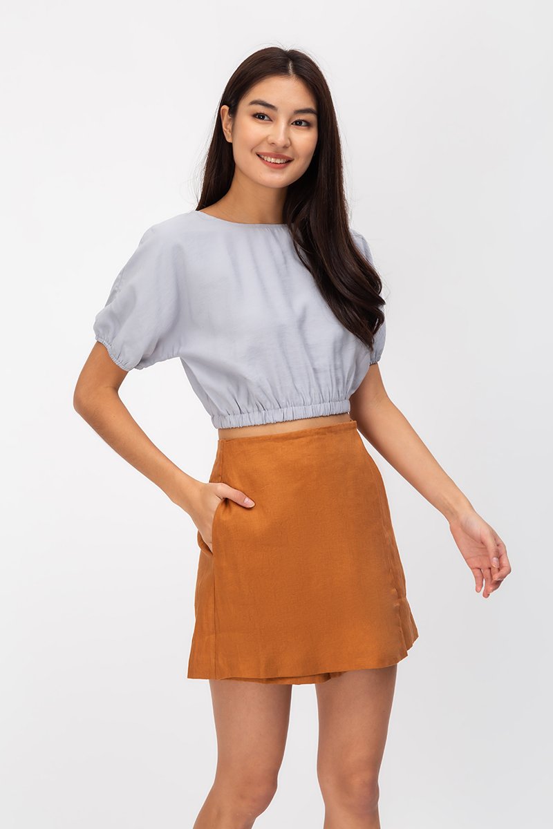 ADDISON LINEN SKORTS