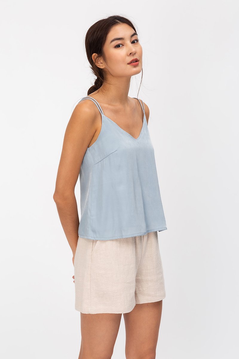 DANYON TENCEL STRAPPY BACK CAMI TOP