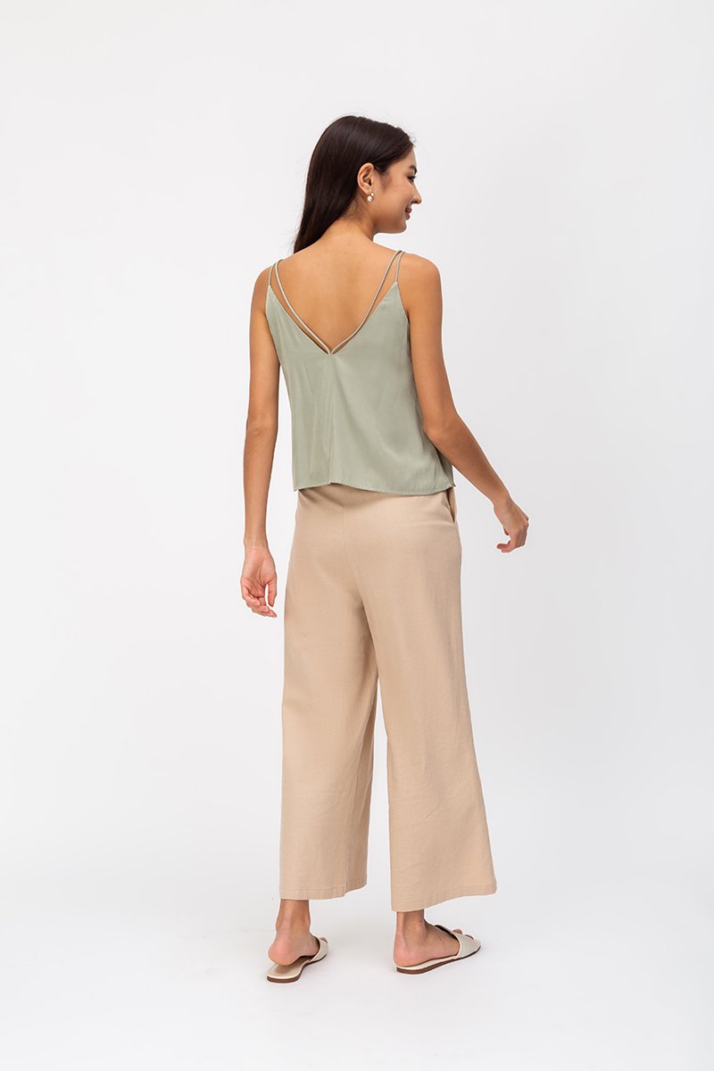 DANYON TENCEL STRAPPY BACK CAMI TOP