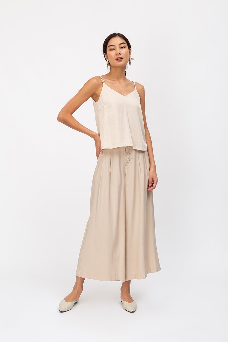 DANYON TENCEL STRAPPY BACK CAMI TOP