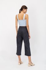KYLE GINGHAM CROP TOP