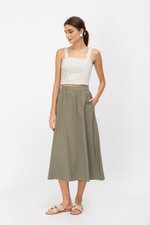 KYLE GINGHAM CROP TOP