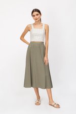 KYLE GINGHAM CROP TOP