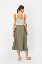 KYLE GINGHAM CROP TOP