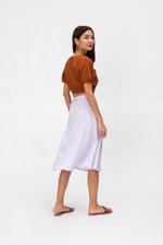 TAYLIE GINGHAM CIRCLE SKIRT