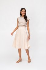 TAYLIE GINGHAM CIRCLE SKIRT