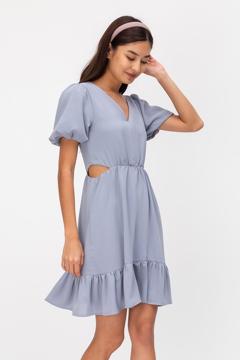 SOFIANE CUTOUT WAIST DRESS