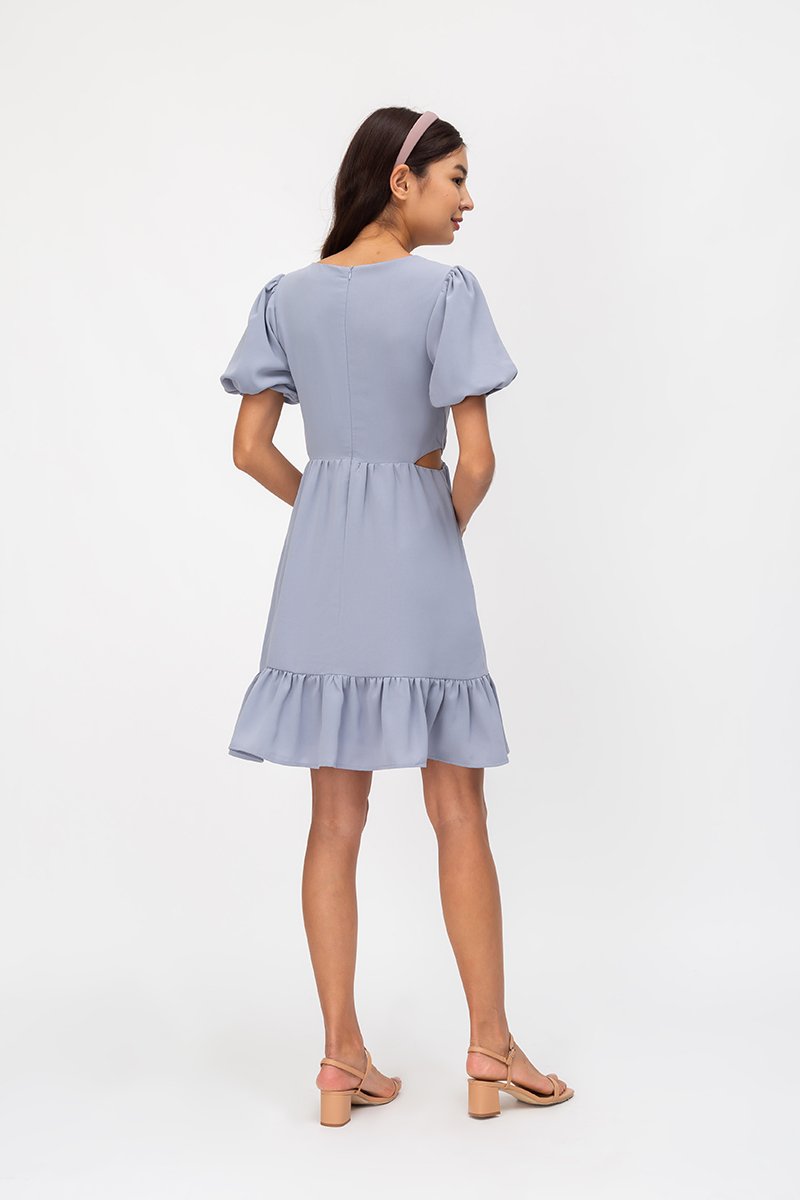 SOFIANE CUTOUT WAIST DRESS