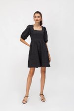 CINDIE JACQUARD FIT & FLARE DRESS CINDIE JACQUARD FIT & FLARE DRESS