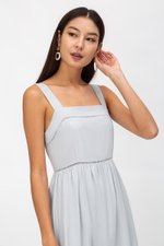 MIKAYLA EYELET MIDI DRESS