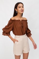 RUBY OFFSHOULDER BALLOON SLEEVE TOP RUBY OFFSHOULDER BALLOON SLEEVE TOP