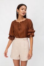 RUBY OFFSHOULDER BALLOON SLEEVE TOP RUBY OFFSHOULDER BALLOON SLEEVE TOP