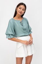 RUBY OFFSHOULDER BALLOON SLEEVE TOP RUBY OFFSHOULDER BALLOON SLEEVE TOP