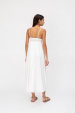 CECILIA SMOCKED MAXI DRESS