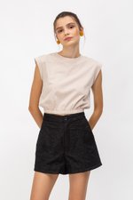 BIANCA JACQUARD HIGHWAIST SHORTS BIANCA JACQUARD HIGHWAIST SHORTS