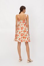 BRIELLA FLORAL BLOOM FIT & FLARE DRESS BRIELLA FLORAL BLOOM FIT & FLARE DRESS