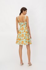 BRIELLA FLORAL BLOOM FIT & FLARE DRESS BRIELLA FLORAL BLOOM FIT & FLARE DRESS