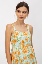 BRIELLA FLORAL BLOOM FIT & FLARE DRESS BRIELLA FLORAL BLOOM FIT & FLARE DRESS