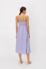 EVIE TEXTURED MIDI DRESS EVIE TEXTURED MIDI DRESS