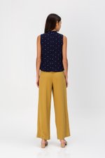 ALIZA POLKADOT CHEONGSAM TOP