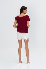 CLARETA OFF SHOULDER TOP