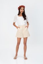 KEIRAN LINEN HIGHWAIST SHORTS